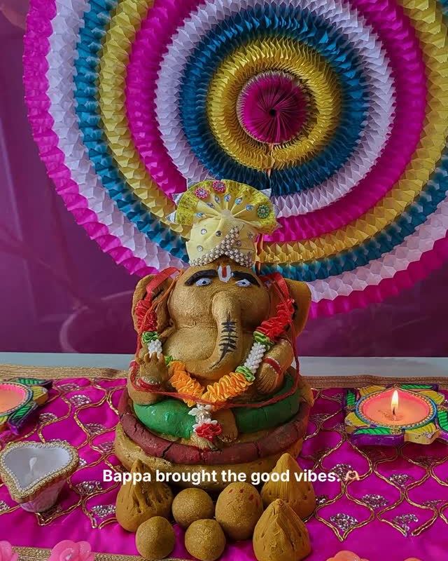 Reel: Ganesh Chaturthi at the studio